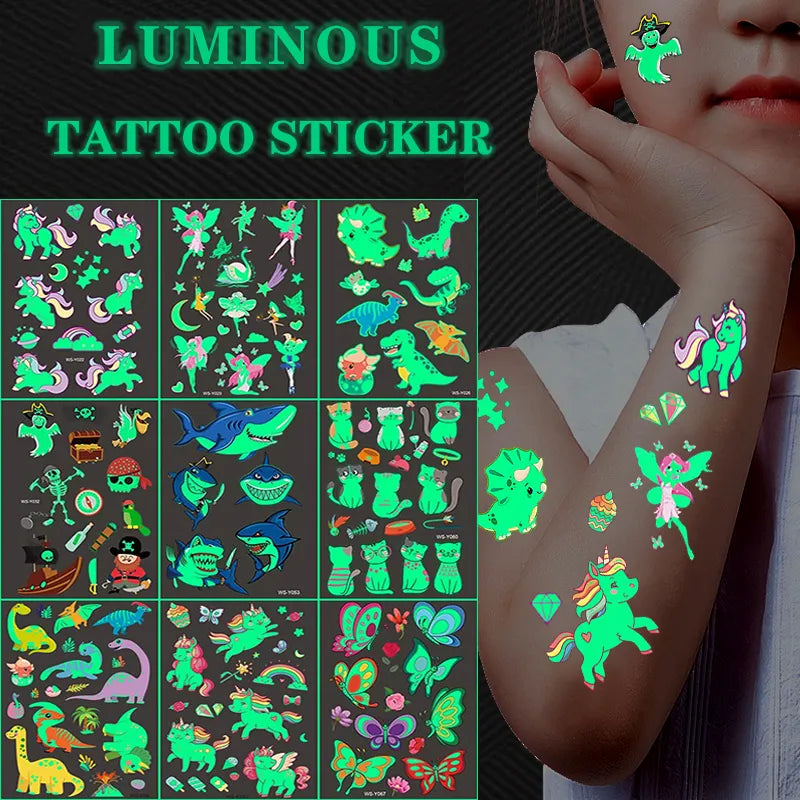 Luminous Tattoo Sticker